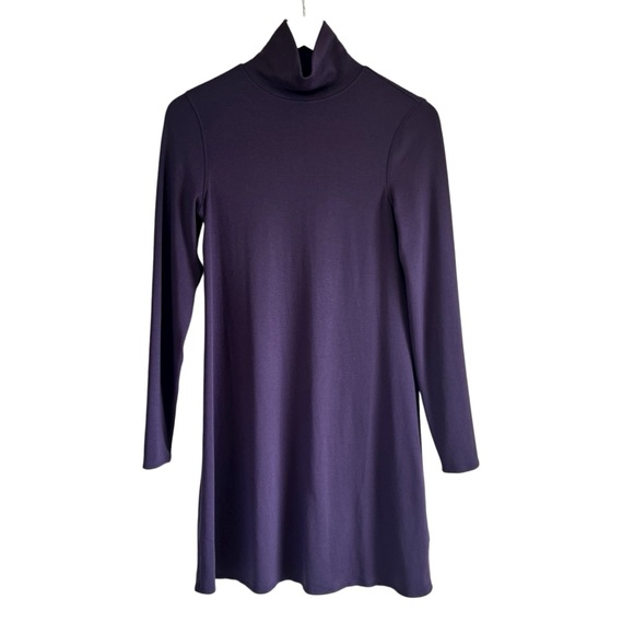 Kit and Ace mock neck long sleeve a-line ultra soft dress excellent condition - Picture 2 of 12